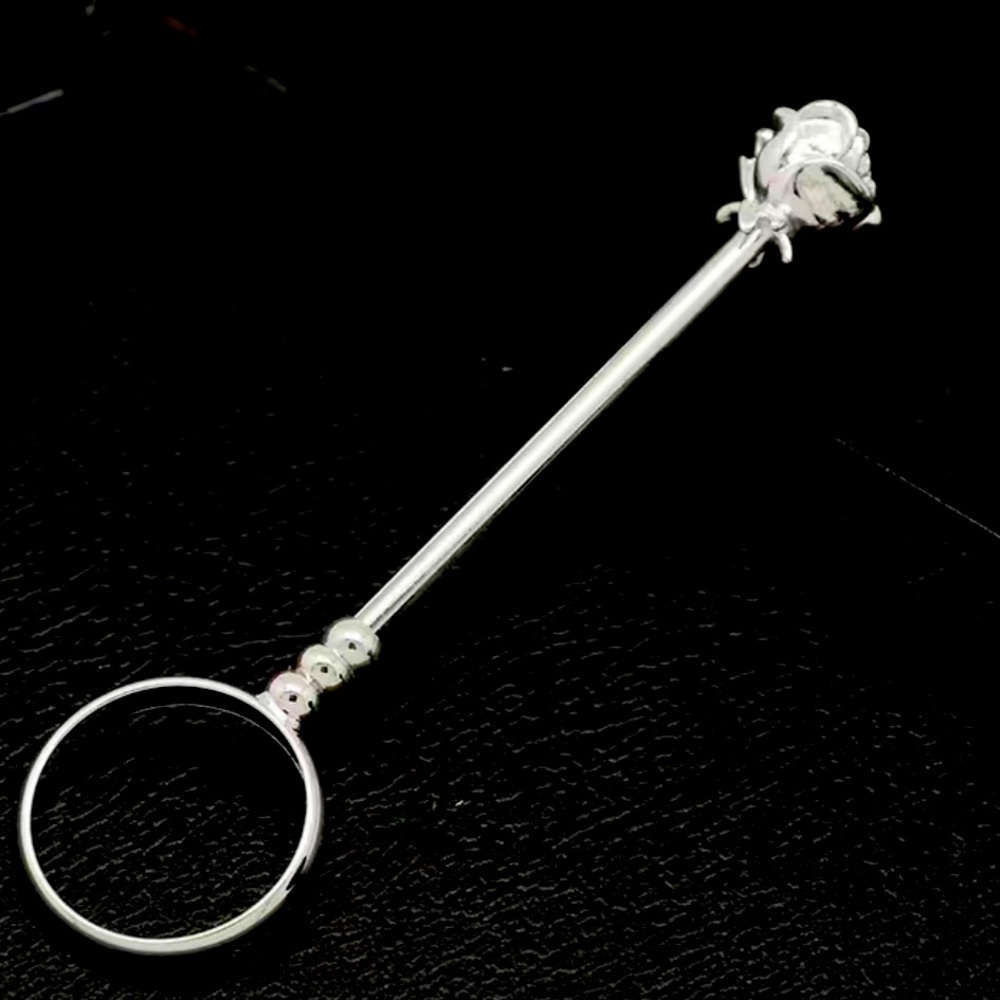 Knuckle Finger Ring Rose- smoker ring